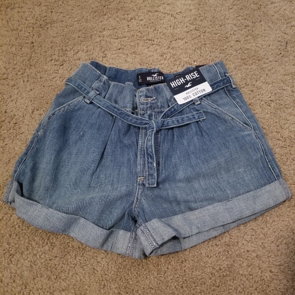 paper bag shorts hollister